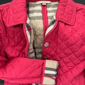 Burberry quilted pink jacket brand new - size M